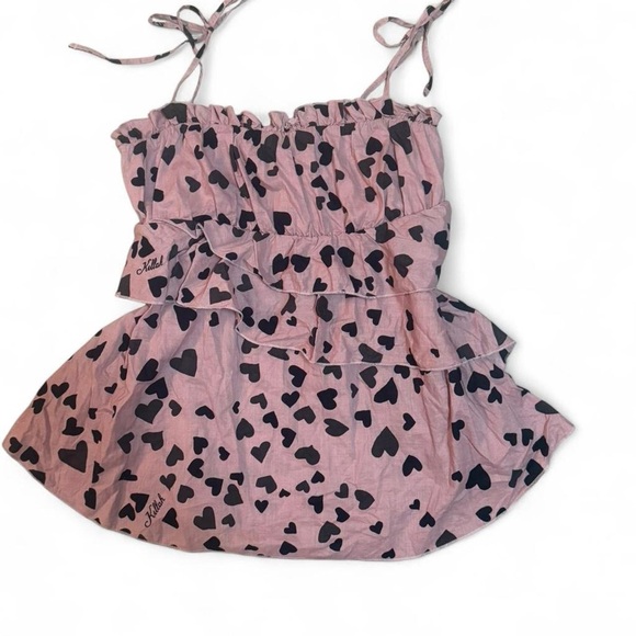 Miss Sixty Tops - Miss Sixty Pink Heart Camisole